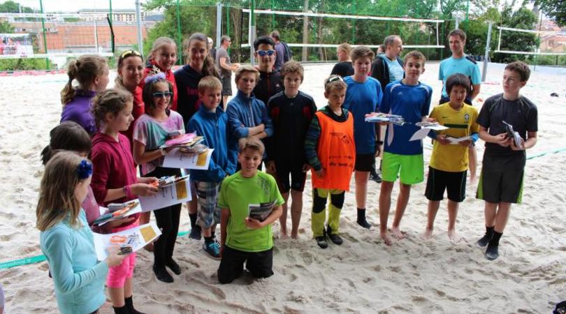 Děti nemají o českém ani světovém beach volejbalu skoro žádné povědomí